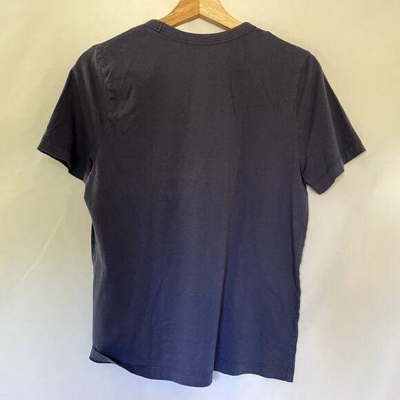 Universal Thread indigo short sleeved top v-neck women's size S cotton casual - Picture 6 of 6